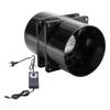 DC12V Double Ball Bearing Exhaust Fan With Adjustable Speed Ventilation Fan For 3D Printing And Paint Fume Extraction