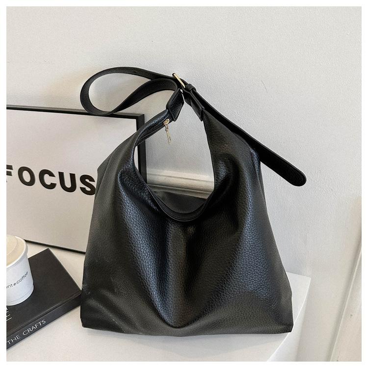 Fashion Soft PU Leather Tote Bags for Women Trend Female Simple Large High Capacity Shoulder Women Handbags Messenger Bags
