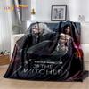 3D The W-Witcher Game Cartoon Soft Flannel Blanket for Beds Bedroom Sofa Picnic,Throw Blanket for Cover Outdoor Leisure Nap Gift