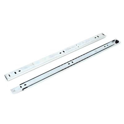 Uxcell Schubladenschienen, Vollauszug, Kugellager, Bidirektional gleitend, Führungsschiene, 44cm, 25mm Breit, 25kg Tragfähigkeit, 1 Paar