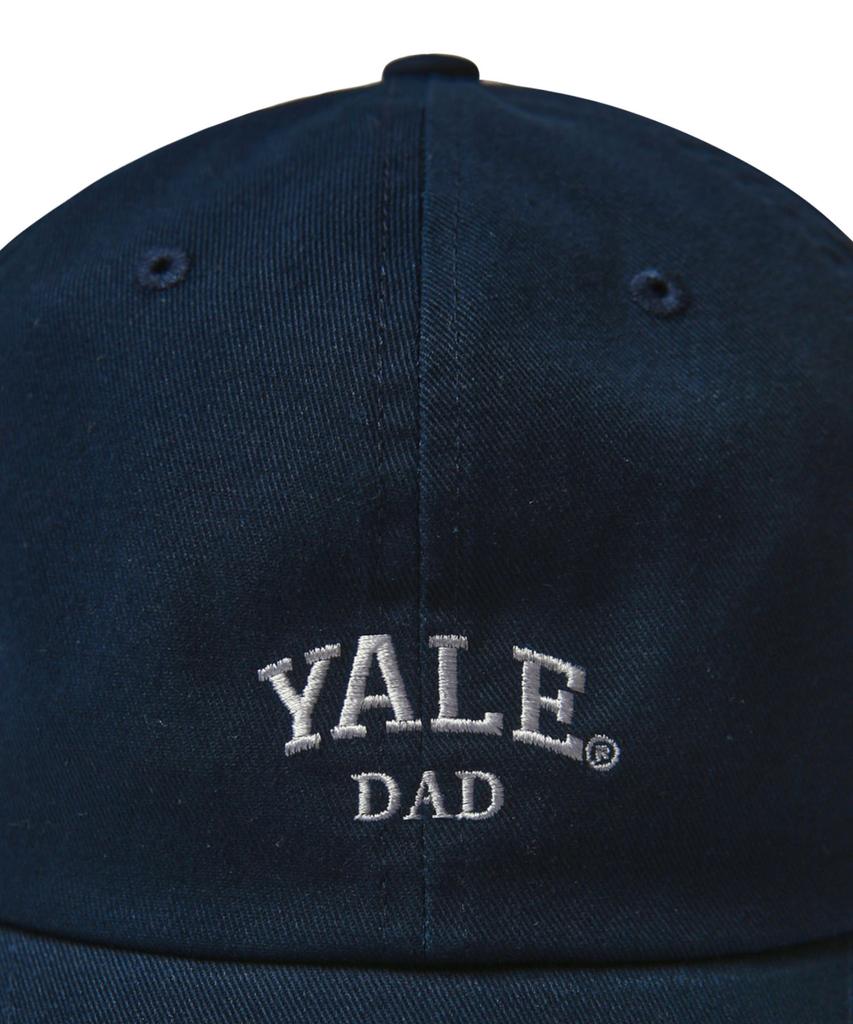 YALE Embroidered Dad Cap Navy