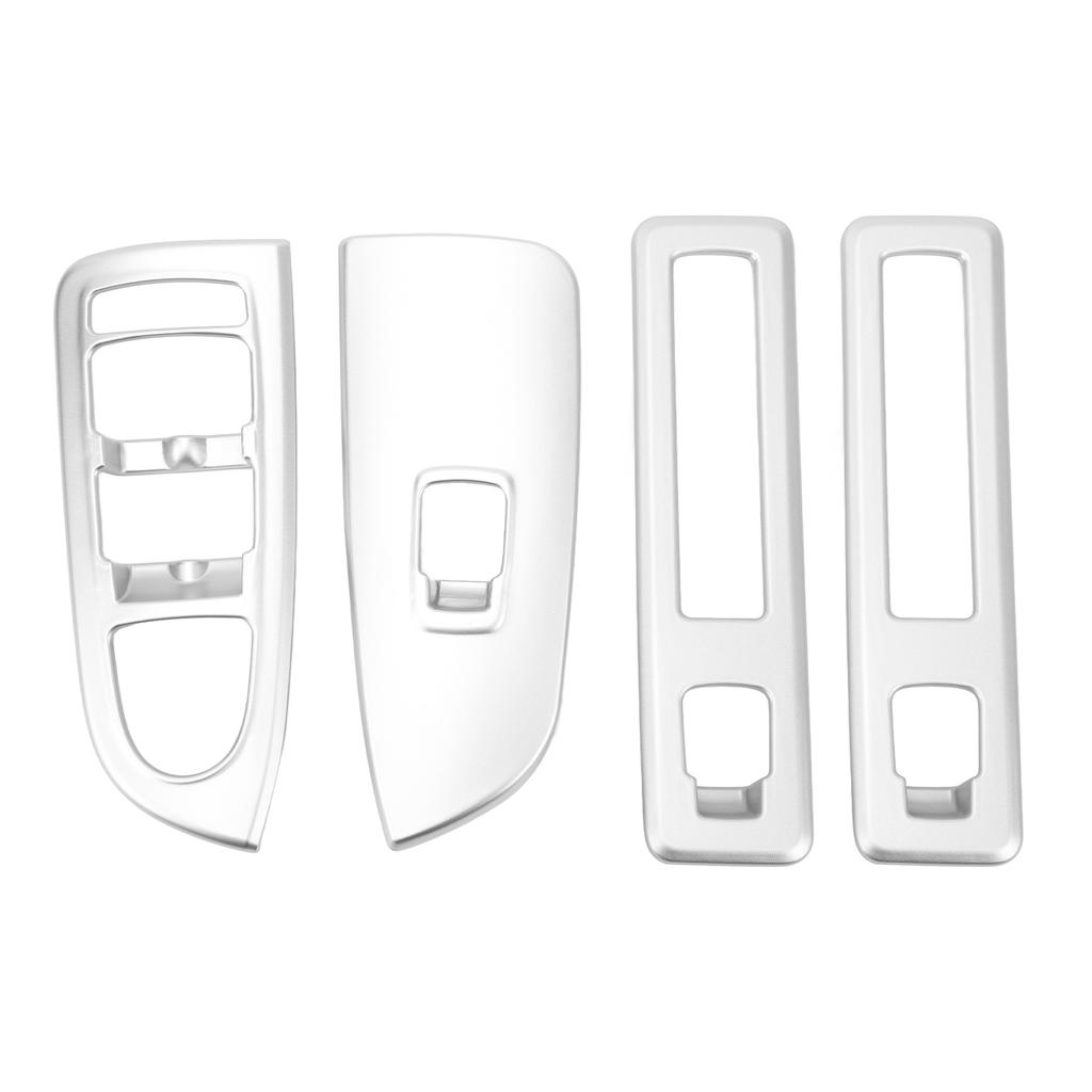 4Pcs Door Window Switch Bezel Matte Plated Protective Door Window Switch Control Panel Trim for Mercedes-Benz Vito W447