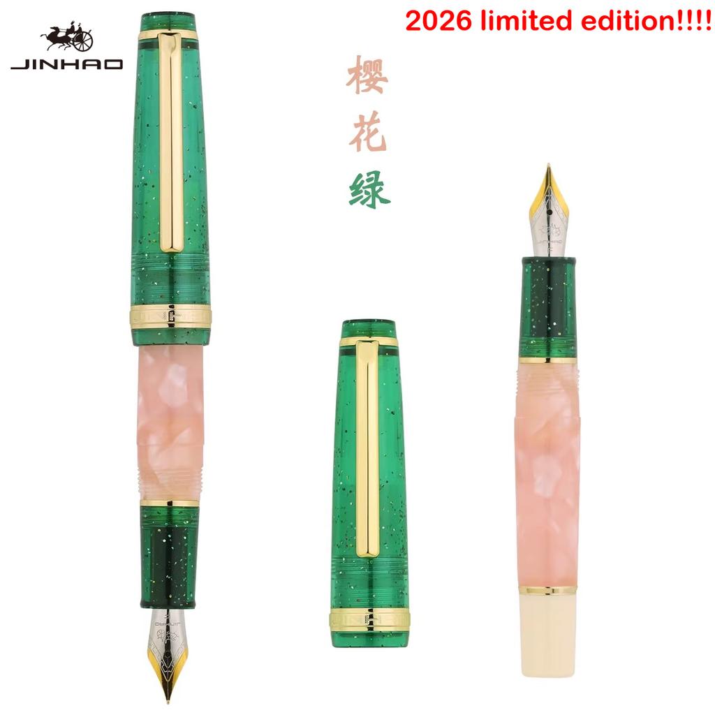 2026 Limited Edition Colors! JINHAO 82 MINI Fountain Pen Acrylic EF/F/M Mix Color Customized School Office Supplies Stationery