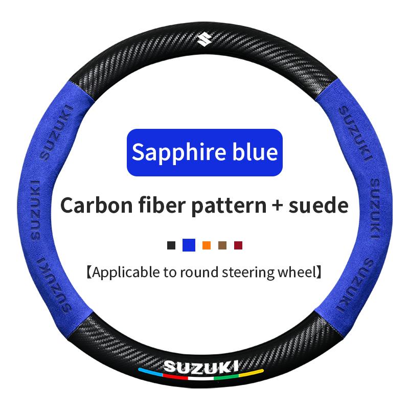 Cat Steering Wheel Cover For Suzuki Ignis Jimny SX4 S-Cross Swift Grand-Vitara Aito Baleno Celerio Ciaz Equator Ertiga Samura