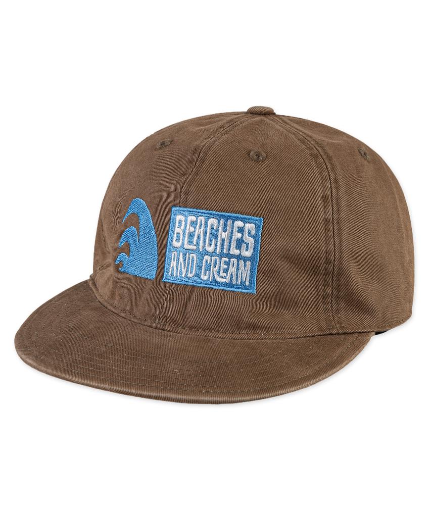 Bichiseuaenkeulim Ocean Crest Plat-Ball Cap-Beige