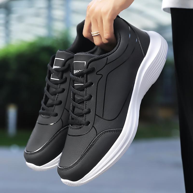 Fashion New Men Running Shoes Winter Warm Male Sneakers Anti-slip Breathable Men's Walking Shoes Lace Up Soft Casual Shoes Lightweight