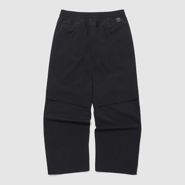UMBRO All-Round Ventilation Parachute Wide Jogger 2-Way Pants Black Ur121Spt29