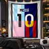 Wall Hanging Tapestry Lionel Messi Print Cloth for Living Room Bedroom Home Decor