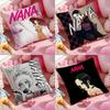 Anime Arrival NNana Cushion Cover Antidustmite Pillowcase Invisible Zipper Silky Short Plush Sofa Cushion Cover