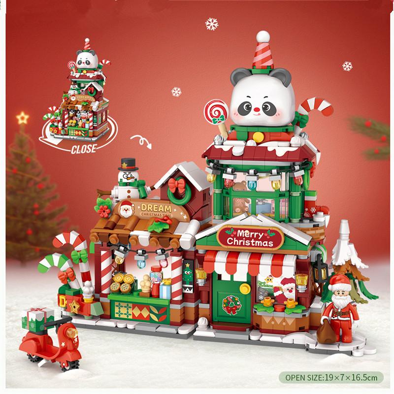 Flowers Diy Decoration Blocks Household Decoration Model Construction Blocks Toys Assembly Plaything Christmas Present For Children Adult 4811