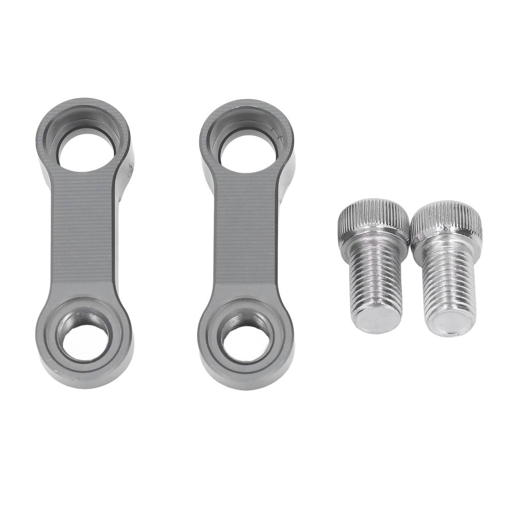 Kit d'adaptateurs d'extension d'entretoises d'extension d'extensions de rehausseurs de rétroviseur 10 mm en alliage d'aluminium pour F900XR F900R S1000XR S1000R