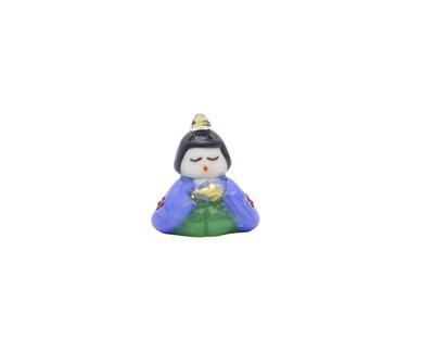 Glass Square Cute Glass Hina Doll Musical Singing Large Five-person