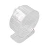 Silent Hamster Wheel with Stand Prevent Slip Clear Acrylic Hamster Exercise Running Wheel Toy for Small Pets Hamster