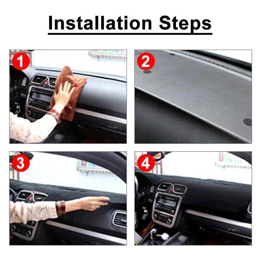 Dash Cover Mat Dashmat Fit Hyundai Elantra Avante 2011 2012 2013 2014 2015 Car