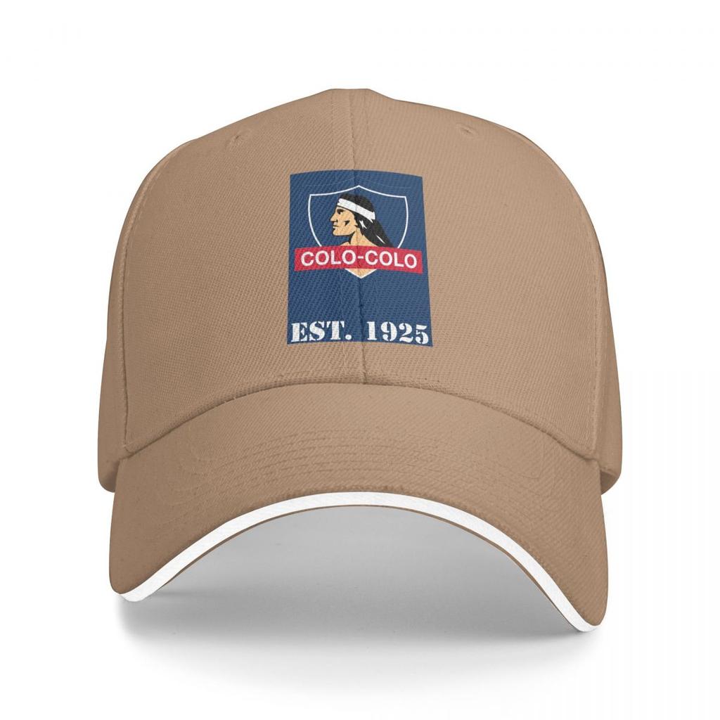 Club Social Y Deportivo Colo Colo Basebollkepsar Snapback Basebollhattar Andningsbar Casual Keps Utomhus Unisex