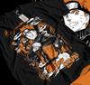 Naruto Uzumaki T-shirt naruto Japanse anime beste cadeau manga zwart t-shirt 022
