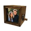 Personalized Flipbook Animation Box with Built-In Lighting Hand-Cranked Picture Album for 46250 Photos Wooden Frame Unique Gift for Memories