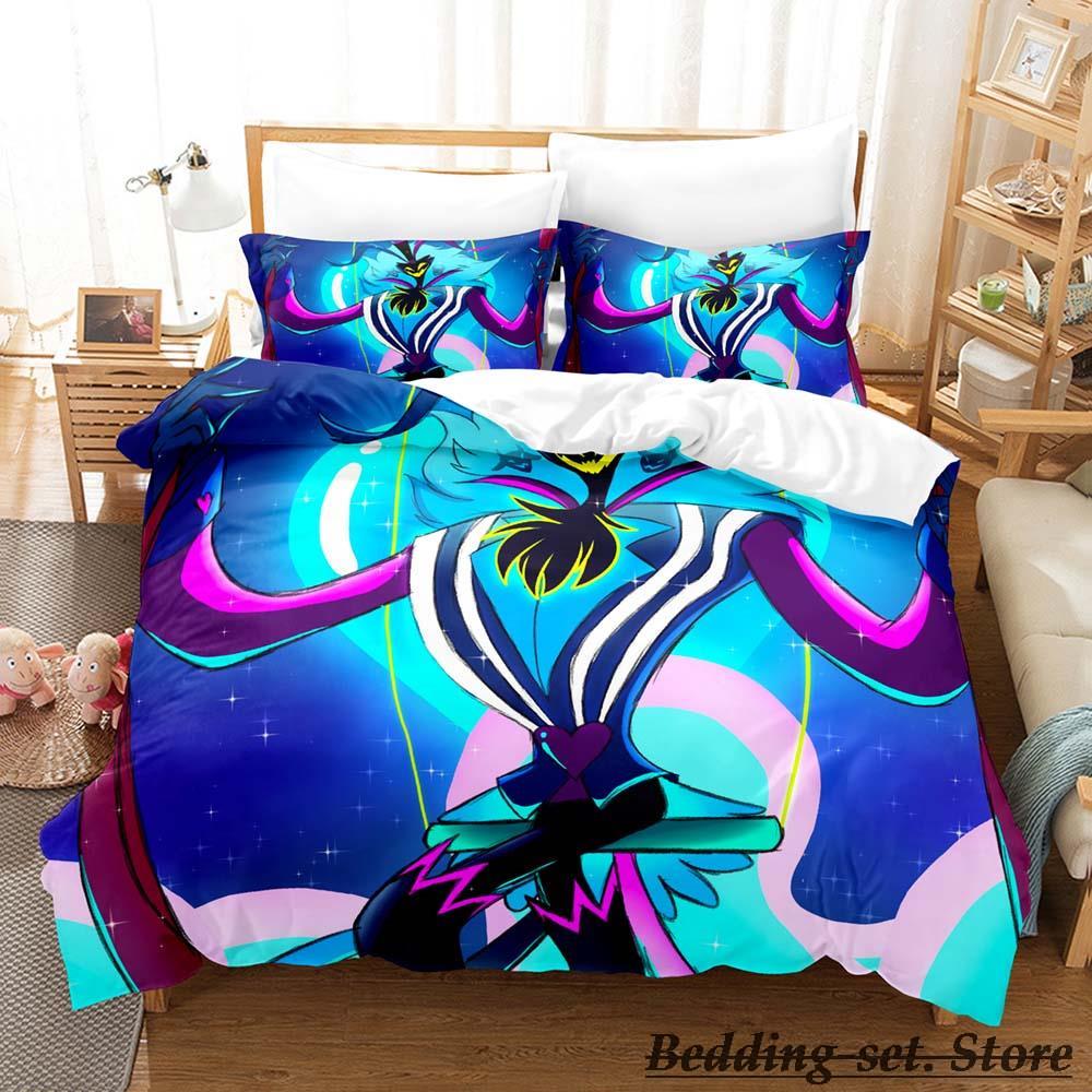 Fizzarolli Boss Bettwäsche Set Einzelbett Twin Full Queen King Size Bettwäsche Set Erwachsener Kind Schlafzimmer Bettbezug Sets Anime Bettwäsche Set Bett