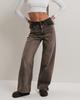 Women's Jeans It's Basic 4277 38 Brown-gray