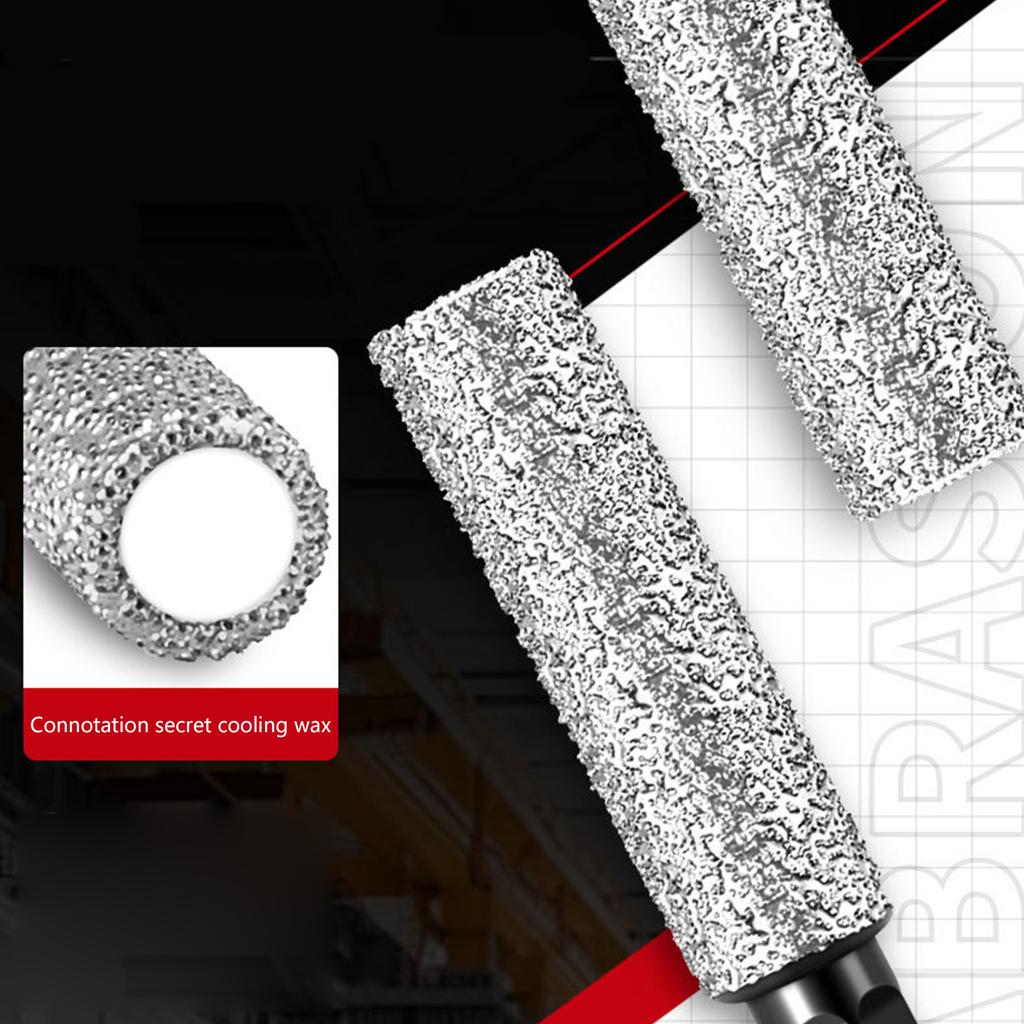 Hexagonal Shank Dry Drilling Grinding Diamond Drill Bits Diamond Core Drill Bits Tile Hole Saw Cutter 6mm/8mm/10mm/12mm