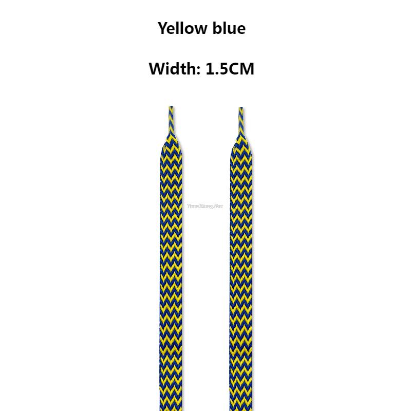 New Flat Shoelaces for Sneakers AF1 Shoe Laces Width 1.5cm/2cm/3cm Shoelace Luxury  Laces Shoes 120/140/160cm Strings