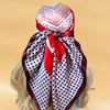Nový 90*90cm Retro Dámský Hedvábný Šátek Bandanna Módní Bohemský Vzor Čtvercový Hidžáb Dámský Šátek na Hlavu Foulard Šála