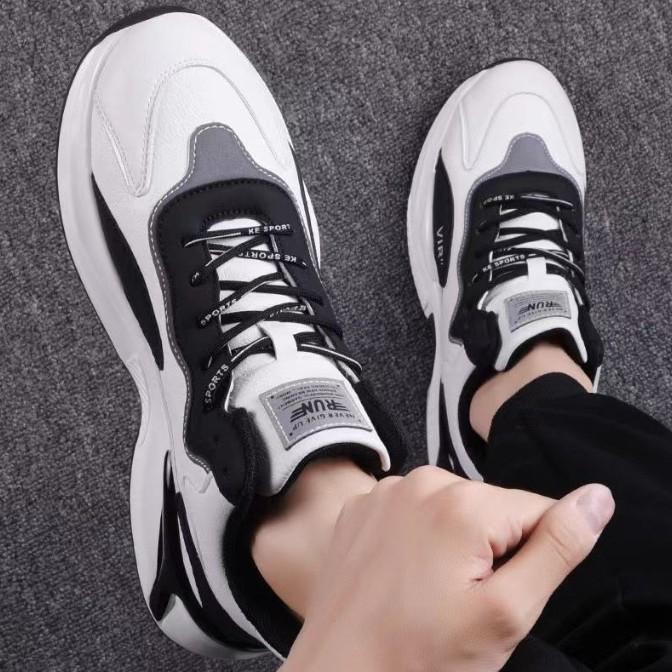 Trampki Męskie Buty Codzienne Niskie Oddychające Wszechstronne Lekkie Buty do Biegania Modne Buty typu Daddy