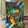 Rapid Wien FC Soft Flannel Fleece Blanket Lightweight Cozy Warm Throw Blanket For Sofa Bed Home Decor