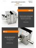 304 Stainless Steel Frameless Glass Door Bolt Lock for Single/Double Doors, No-Drill Padlock
