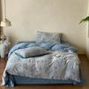 2026 Jacquard Yarn-Dyed Cotton Bedding Set In Purple - Skin-Friendly, High-Quality, All-Season Comfort