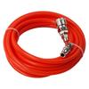 10/15/20M Long Pneumatic Straight Pipe 5x8mm PE Air Compressor Pump Hose With Quick Connector Red Air Pipe Hose Tube Garden Tool