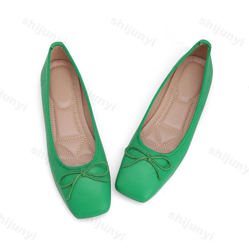Fashion Women Casual Shoes 2025 Spring Autumn New Bow Knot Vintage Fashion Single Shoes Lightweight Comfortable Non Slip Mary Jane Shoes