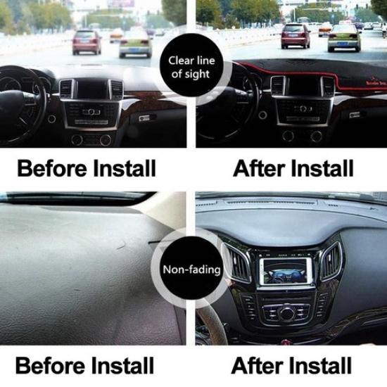 Car Dashboard Cover Dash Mat Pad Non-slip for HYUNDAI Veloster 2012 - 2016 2017