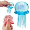 M-Jellyfish Design Squeeze Fidget Toys Sensory Slow-rebound Toy Stress & Anxiety Relief For Adults And Kids Birthday Gift