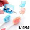 2/5/10PCS Portable Travel Brush Toothbrush Protect Cover Head Case Holder