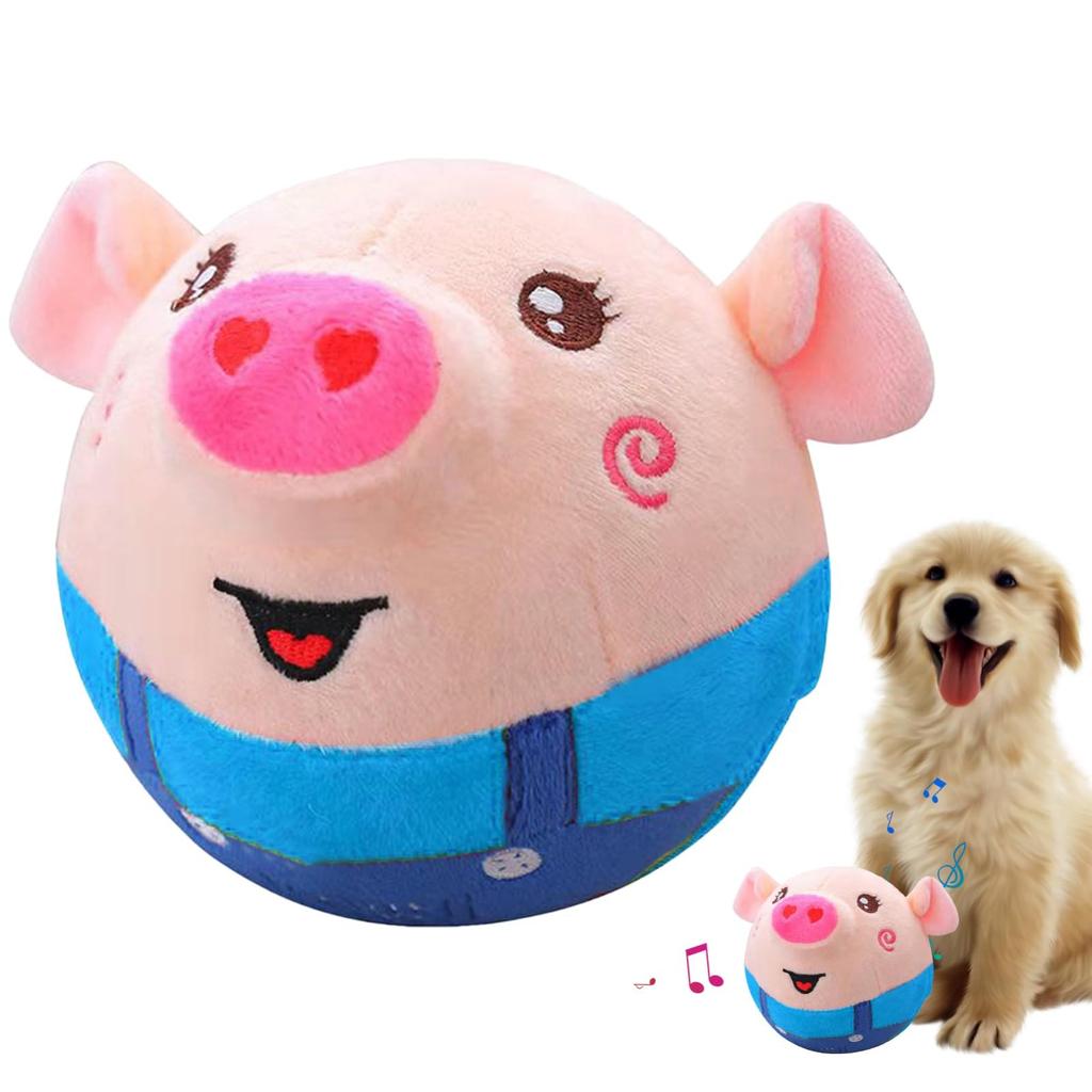 Active Moving Pet Plush Toy, Interactive Dog Toy, Talking Movable Dog Toy, Electronic Dog Toy, Bounce Boredom Toy For Cats And Dogs