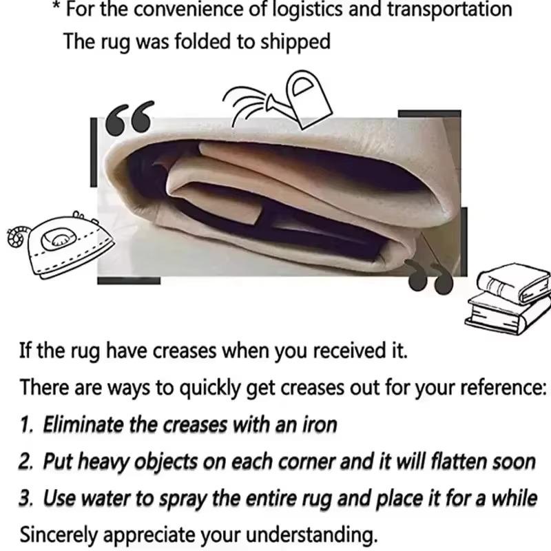 HOT Merry Christmas Carpet Beige Living Rooms Large Area Rug Bedroom Anti Slip Dining Room Carpets Decoration New Year Mat Party