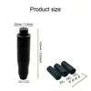 Car Shift Head Aluminium Alloy Car Button Shift Head Restricted Position Shift Knob Shift Button Shift Lever Car Shift Handle