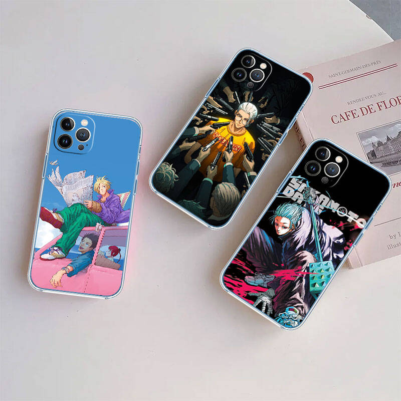 MH136 Sakamoto Days Phone Case for Motorola Edge 20 30 S30 40 50 Fusion Lite Plus Pro Neo Ultra One Power Action Macro Hyper Vision Zoom