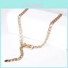 Metal Chain Belt For Women With Punk Style Slim Waist Accessory For Casual Dresses