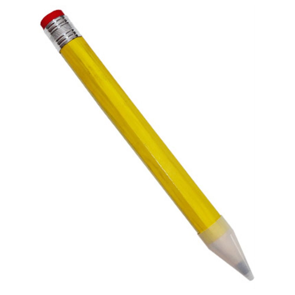 18/35CM Stor Blyant Med Viskelær Stor Treblyant Morsom Gave Kjempestor Blyant Kunstner