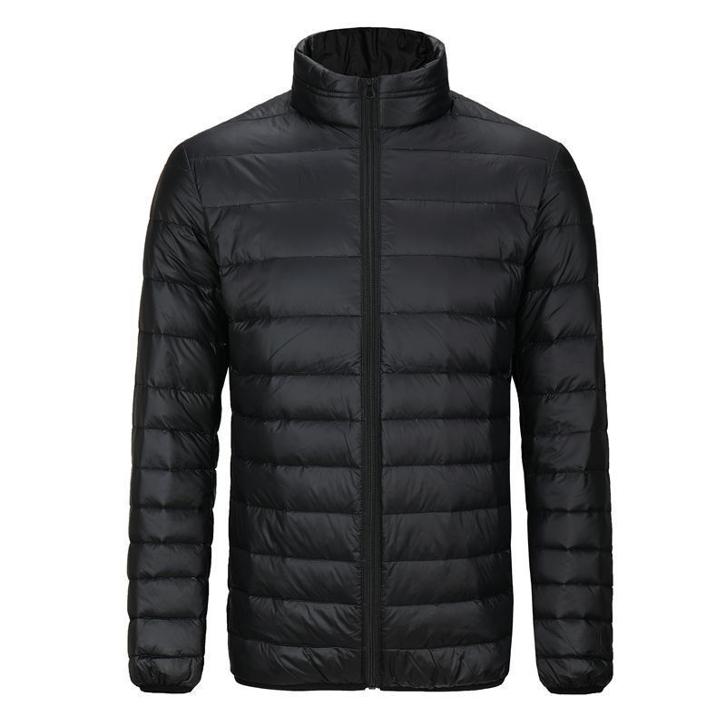 Winter Men's Stand-up Collar Cotton Clothing Fashion Warm and Thick Down Jacket