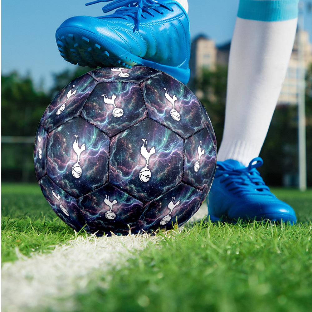 Tottenham Hotspur Theme soccer ball Size 5 Soccer Ball Soft Touch Professional Training Football for Outdoor Sports