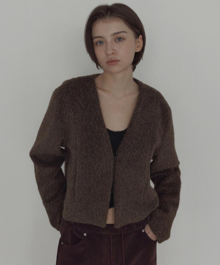 Poeteuseoul Soft Jacket_Brown