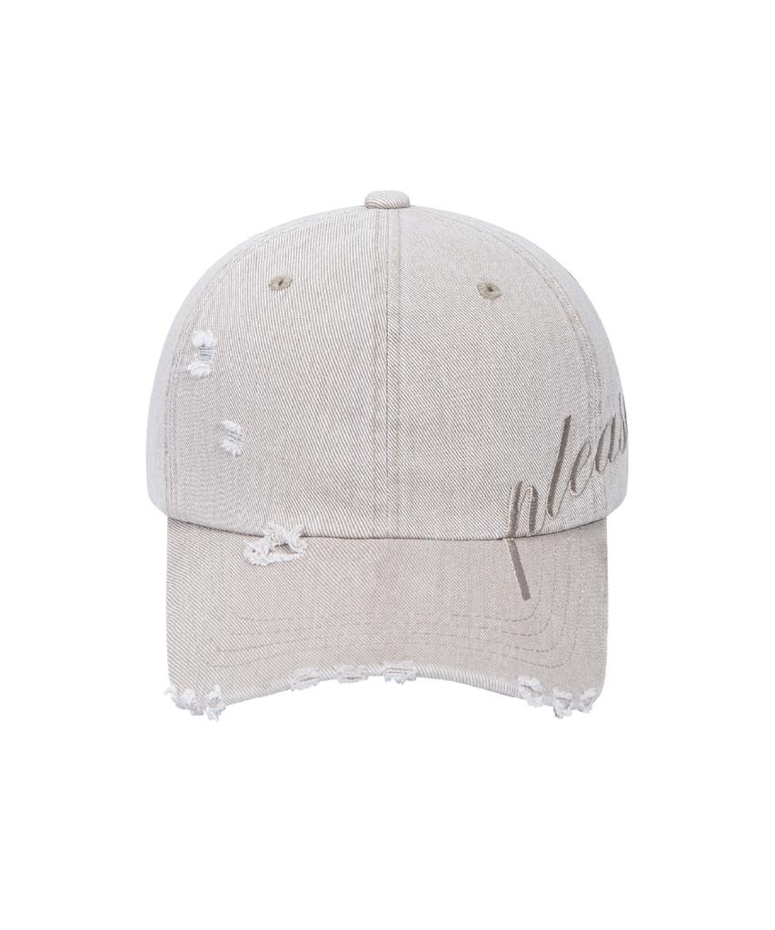 Peullijeunopallou Ran Distressed Cap (Sand)