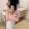 Minimalist Tote Bag For Women With Polyester Material And Zipper Closure For Daily Use