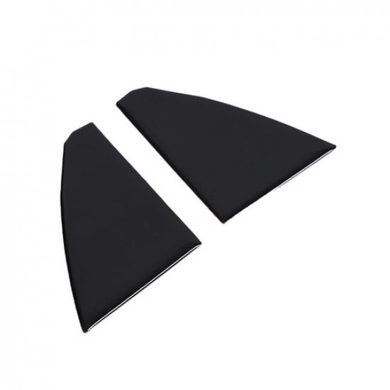 Bande de garniture latérale de tableau de bord noir brillant pour Toyota Tacoma 2015-