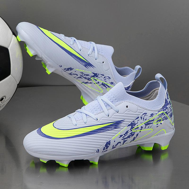 Jungen und Mädchen Fußballschuhe Jugend Rasen Training Rutschfest Student Stollen Professionelle Spiel Fußballschuhe