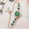 Wristwatch Slide Angela Women's Green Wristwatch Green Slide