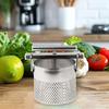 Compact Stainless Steel Hand Press for Dehydrating Vegetables and Making Juices with Easy Operation for Restaurants